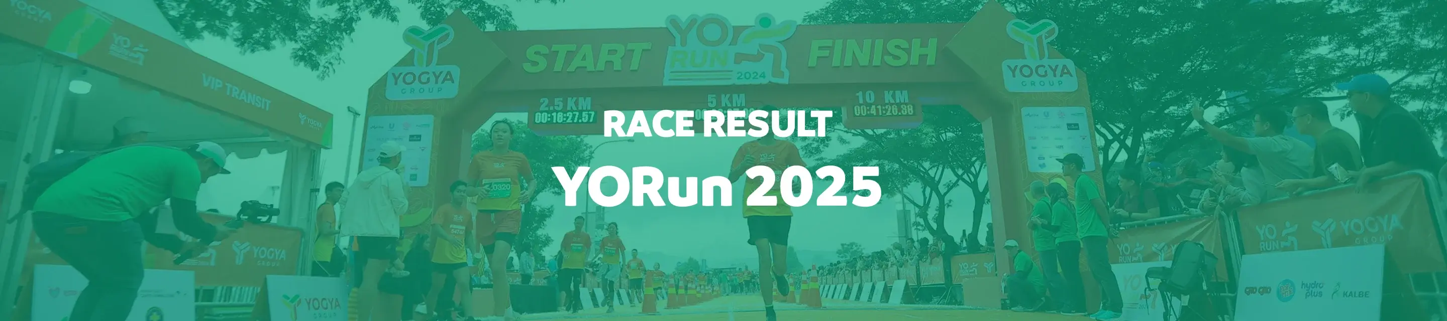 Banner Pengecekan BIB Number YORun 2025